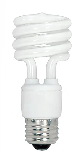 Vista 3 de Satco - Foco CFL mini espiral., S7218, 13watts, 120 volts