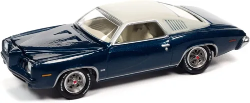 Vista 3 de Johnny Lightning 1973 Pontiac Grand Am, color de fábrica (JLSP163A)