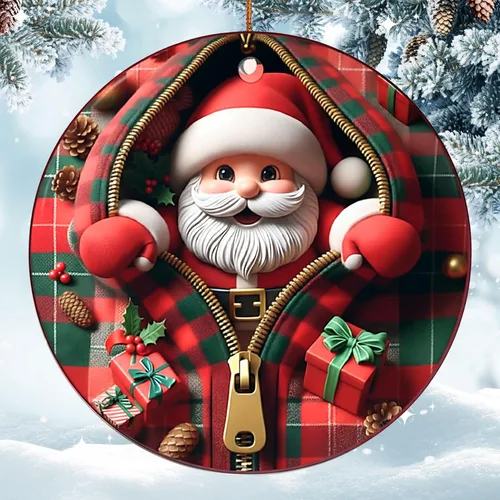 Vista 11 de Adorno de gnomo, acogedora decoración de Navidad para árbol, bonito adorno festivo para los amantes del café, divertido regalo de decoración