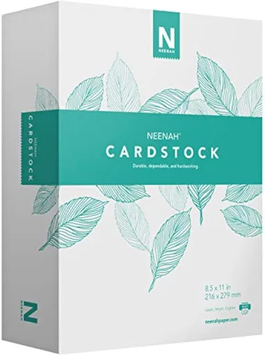 Vista 7 de Neenah Vellum Bristol Cartulina, Peso Ligero, 2 Paquetes de 325 Hojas/650 Hojas, 67 lb/147 gsm, 94 Brillo, 8.5" x 11" - ¡MÁS HOJAS! (91633-01)