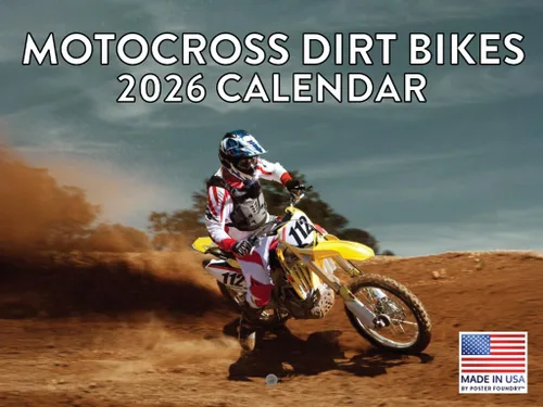 Vista 24 de [Usado] Calendario de deportes de aventura al aire libre, calendario mensual de pared 2026, 12 meses, fabricado en Estados Unidos