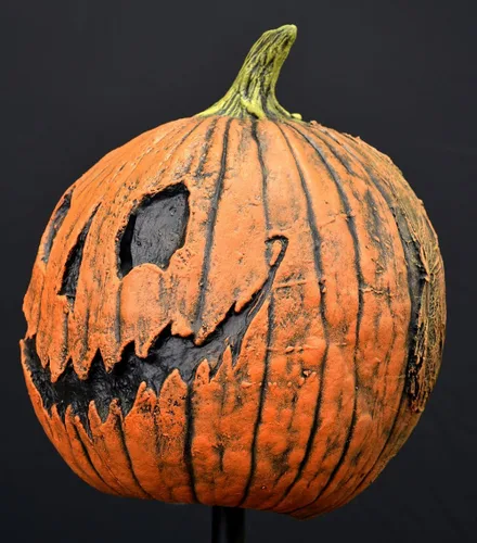 Vista 3 de Trick Or Treat Studios Máscara de disfraz de calabaza King para adulto