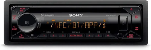 Vista 2 de Sony MEX-N5300BT - Radio de coche estéreo Single Din con Bluetooth, reproductor de CD, USB/AUX