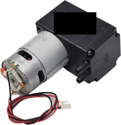 Vista 5 de DC12V/ 24V 10L/min Large Flow 555 Motor Vacuum Air Pump Suction Diaphragm Pump DIY Packer Inflator(12v)