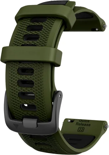 Vista 2 de OVERSTEP Correa de repuesto compatible con Garmin Forerunner 265, correas de reloj de liberación rápida de 0.866 in para Forerunner 255, Vivoactive