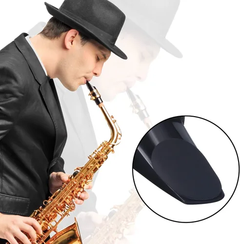 Vista 6 de Onown - 40 piezas de cojín de boquilla para saxofón alto/tenor y clarinete de grado alimenticio, almohadillas de 0.031 in de grosor, goma fuerte