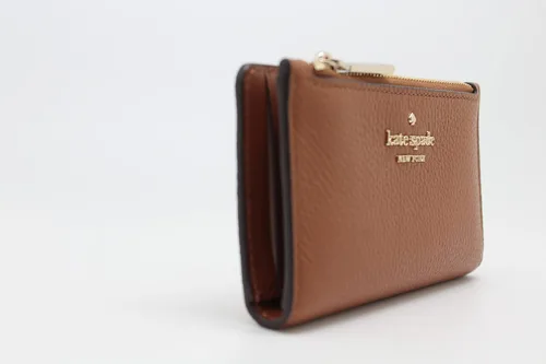 Vista 6 de Kate Spade New York Leila - Cartera pequeña y delgada plegable para pan de jengibre Marrón