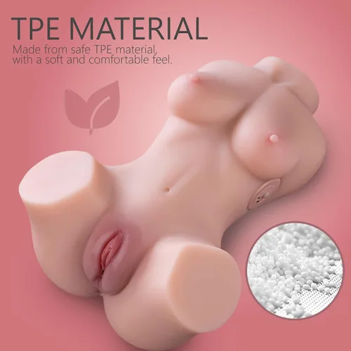Vista 6 de Juguetes sexuales de 7 libras para hombres, masturbador masculino vibrador, muñeca sexual con 7 modos, coño automático de bolsillo para hombres