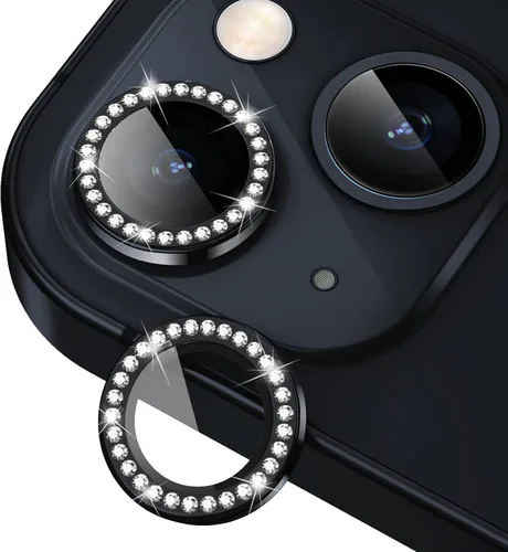 Vista 64 de Protector de lente de cámara para iPhone 15 Pro/iPhone 15 Pro Max, anillo de metal individual, dureza 9H, protector a prueba de arañazos, accesorios