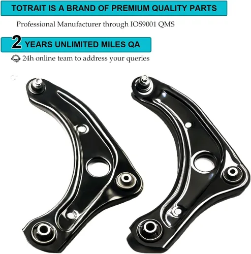 Vista 4 de Brazo de control inferior delantero y rótula compatibles con Nissan Versa/Versa Sedan/Versa Note 2012-2017