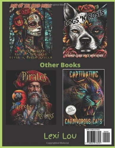 Vista 2 de Zombies A Coloring Book for Teens and Adults of Gruesome Zombie People and Pets