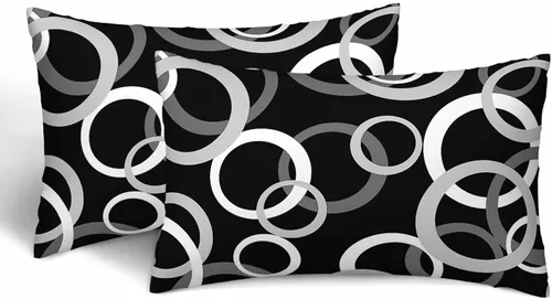 Vista 31 de Juego de 2 fundas de almohada de panal de abeja de 18 x 18 pulgadas, color amarillo miel, abstracto, fundas de almohada cuadradas de terciopelo