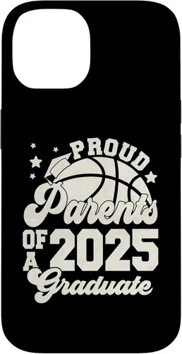 Vista 4 de iPhone 16 Parents of a 2025 Graduate Senior Graduation Basketball Case
