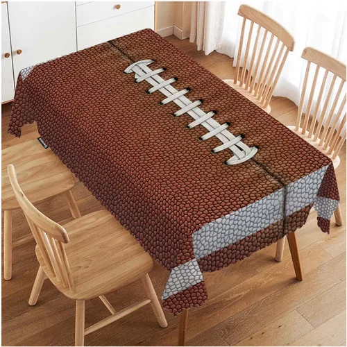 Vista 27 de Swono - Mantel rectangular de bambú con diseño de luz solar y bosque de bambú - Mantel a cuadros lavable para mesa de cocina, cena de festividades