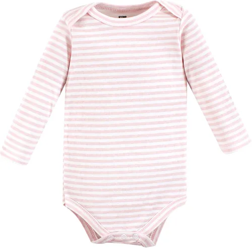 Vista 127 de Hudson Baby baby-boys Cotton Long-sleeve Bodysuits 5-pack