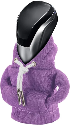 Vista 9 de SLLAK Funda de sudadera para palanca de cambios, sudadera universal para pomo de cambios, sudadera mini para cambio de marchas de coche, gadgets