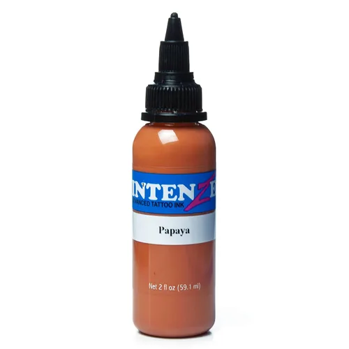 Vista 31 de Intenze Tinta de Tatuaje Naranja Fuerte 4oz Naranja dura