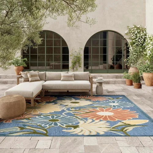 Vista 53 de Nourison Home Aloha - Alfombra beige de 2 pies 3 pulgadas x 12 pies, fácil de limpiar, no se desprende, para dormitorio, sala de estar, comedor