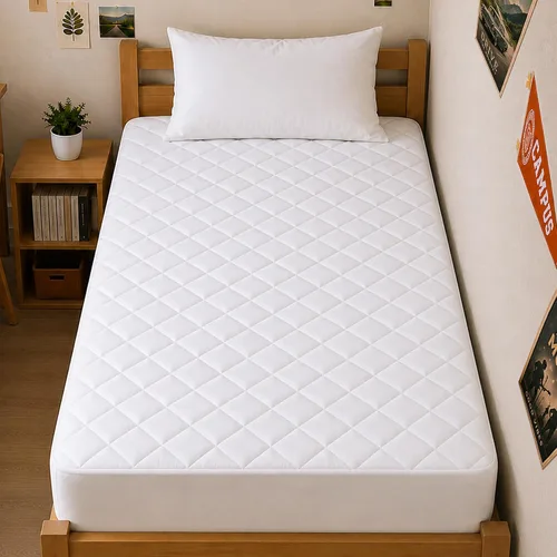 Vista 21 de Utopia Bedding - Cubrecolchón acolchado (tamaño matrimonial), protector de colchón elástico y ajustable con bolsillo profundo que se estira hasta 16