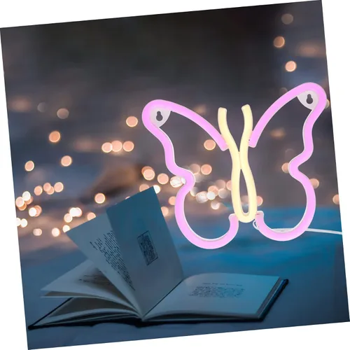 Vista 3 de Letreros de luces de neón con diseño único y creativo para dormitorio, fiesta, decoración de luz de neón resistente