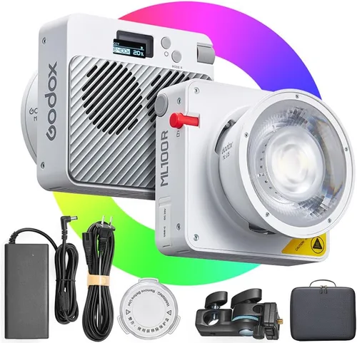 Vista 10 de Godox ML100Bi 120W bicolor LED luz de vídeo