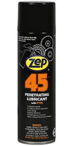 Vista 2 de Zep Lubricante penetrante 45 - 17 oz (caja de 12) 17401 - Lubrica y protege las piezas metálicas móviles, no inflamables, defiende contra