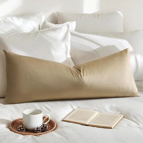 Vista 81 de Artscope Fundas de Almohada de Terciopelo de Lujo Fundas de Almohadas Cuadradas Decorativas Fundas de Cojines Suaves Sólidas para Sofá de Sala Sofá
