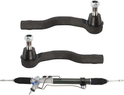 Vista 137 de TRQ Kit de dirección delantera con barra de acoplamiento de fuelle de piñón y cremallera compatible con Toyota Echo 2000-2005