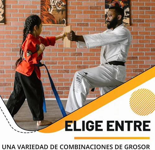 Vista 7 de Geetery Tablas para romper madera de karate artes marciales