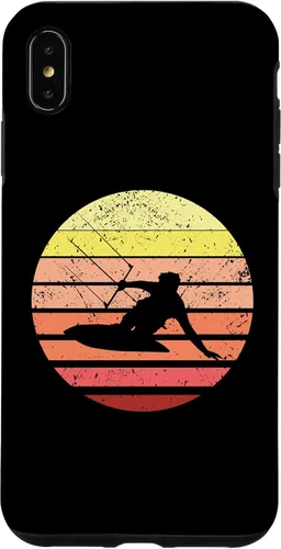 Vista 7 de iPhone 14 Plus Kiteboarding Vintage Kitesurf Kite Surfer Retro Kitesurfing Case