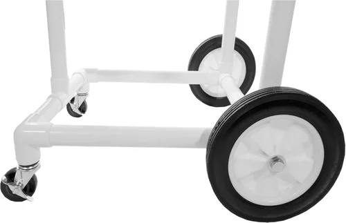 Vista 6 de Champion Sports Carrito de aro de plástico resistente