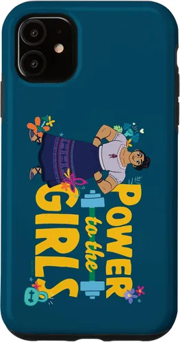 Vista 8 de Carcasa para iPhone 16 Disney Encanto Luisa Power to the Girls