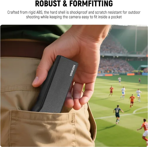 Vista 6 de NEEWER Funda protectora Pocket 3 con mosquetón, resistente a prueba de golpes, funda rígida de viaje, compatible con DJI Osmo Pocket 3 Gimbal Screen