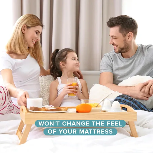 Vista 6 de Bare Home Protector de colchón tamaño Twin, 100% impermeable y transpirable, funda de colchón refrescante, protege contra derrames, sin vinilo, sin