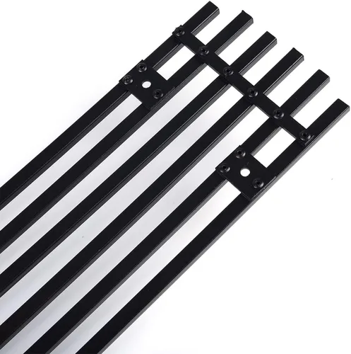 Vista 6 de PIT66 Parachoques delantero inferior Billet Grill Combo Inserto compatible con Nissan Maxima 2009-2014 Negro N87774H
