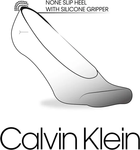 Vista 6 de Calvin Klein Calcetines para mujer Forros ligeros invisibles (paquete de 6)