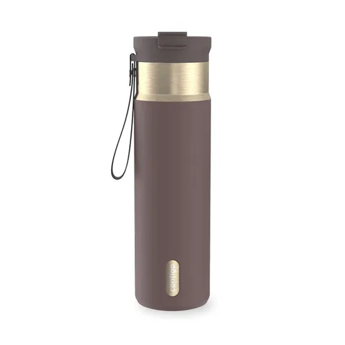 Vista 12 de Contigo DualSip - Botella de agua de acero inoxidable con aislamiento al Abismo Bronce