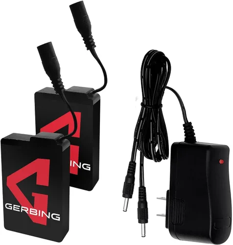 Vista 5 de Gerbing Guantes térmicos de 7 V para mujer, guantes de calefacción recargables, ajustes de control de temperatura de tres niveles