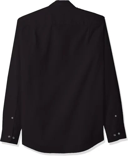 Vista 2 de Tienda Essentials Camisa de popelina de manga larga ajustada para hombre