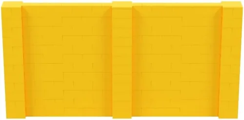 Vista 19 de EverBlock Kit de pared de 5 x 4 pies Bloques de construcción modulares Sistema de pared para edificios, pantallas y estructuras Divisor