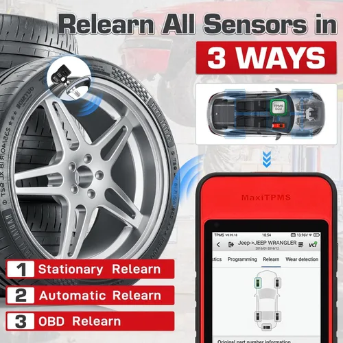 Vista 4 de Autel MaxiTPMS ITS600 (E) Herramienta de programación TPMS, 2026 Funciones completas de TPMS como ITS600 Pro Up de TS508WF/ MK808S-TS/ TS900