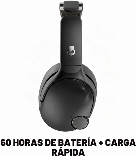 Vista 3 de Skullcandy Crusher 1080 ANC - Auriculares con sonido de Bose - True Black Negro verdadero