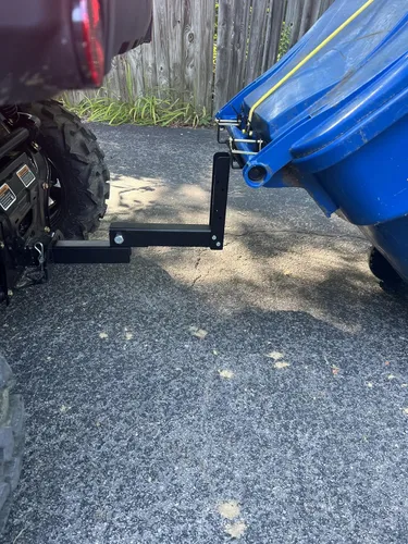 Vista 6 de Extensión de receptor hecha en Estados Unidos de 8 pulgadas para ganchos de basura Garbage Commander