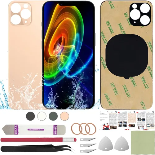 Vista 32 de Funda trasera de repuesto compatible con iPhone 8 de 4.7" + Herramientas profesionales (Gris espacial) Incluye herramientas profesionales, cinta
