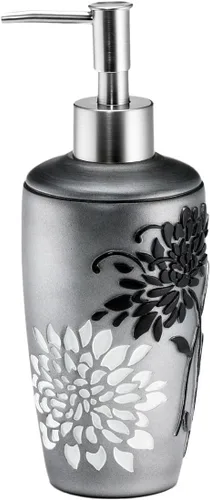 Vista 11 de Zahari Home Aubury - Elegante juego de dispensador de jabón, diseño moderno de impresión para cocina y baño, bomba de loción, jabón para platos