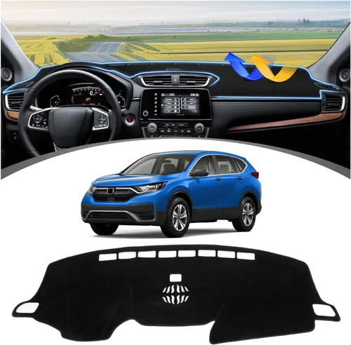 Vista 67 de FIILINES Cubierta para tablero Compatible con Mazda 3 2010-2013 Accesorios Tapete para tablero para Mazda 3 Accesorios Tapete para salpicadero