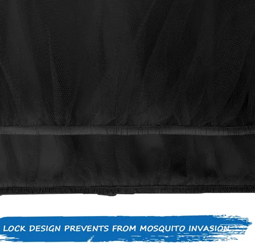 Vista 3 de Mosquitera de bebé para cochecito, red de insectos reutilizable para cochecito, corrales, Pack N Plays y mini cuna portátil, portátil y duradera