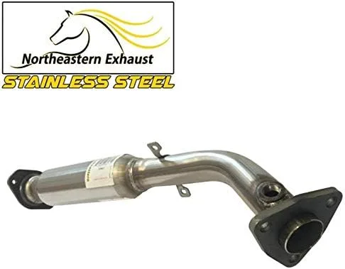 Vista 3 de Northeastern Exhaust Resonador de acero inoxidable, tubo intermedio, kit de sistema de silenciador compatible con Infiniti QX4 2002-2003 y Nissan