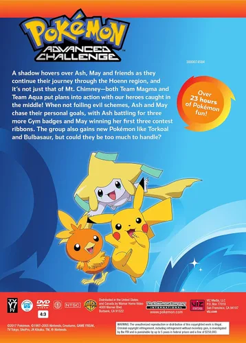 Vista 2 de Pokemon Advanced Challenge Complete Collection DVD