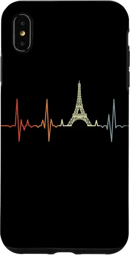 Vista 11 de My Heart Beats For Paris France Eiffel Tower Case for iPhone 16